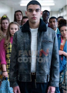 Sex Education Rahim Distressed Jacket